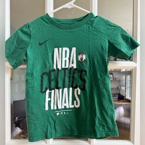 Kids Celtics Cotton Tee - Size Youth Small